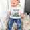 Thumbnail: I Believe in Santa and Dinosaurs Kids Shirt, Christmas Kids Shirt, Dinosaur Kid
