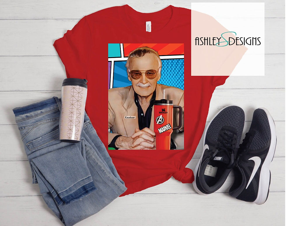 Thumbnail: Stan Lee with a Stanley Shirt