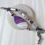 Thumbnail: purple agate bracelet