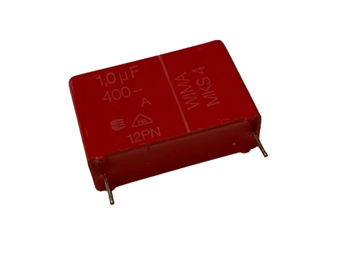 1 PCS WIMA CAPACITOR 1UF 400V FILM CAP RADIAL ORIGINAL OEM PARTS