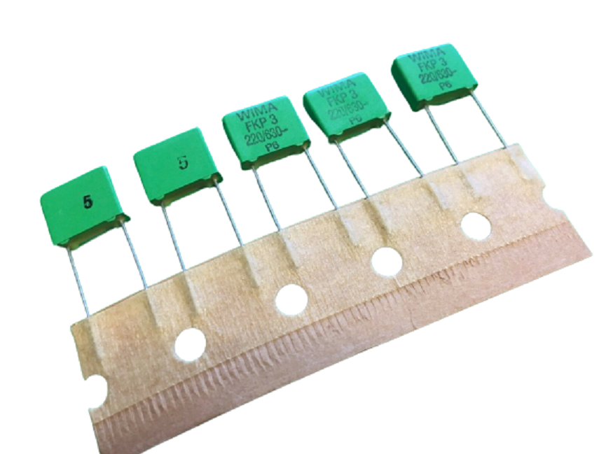 5 PCS WIMA Film Capacitor 220pF 0.22NF 5% 630V ORIGINAL OEM