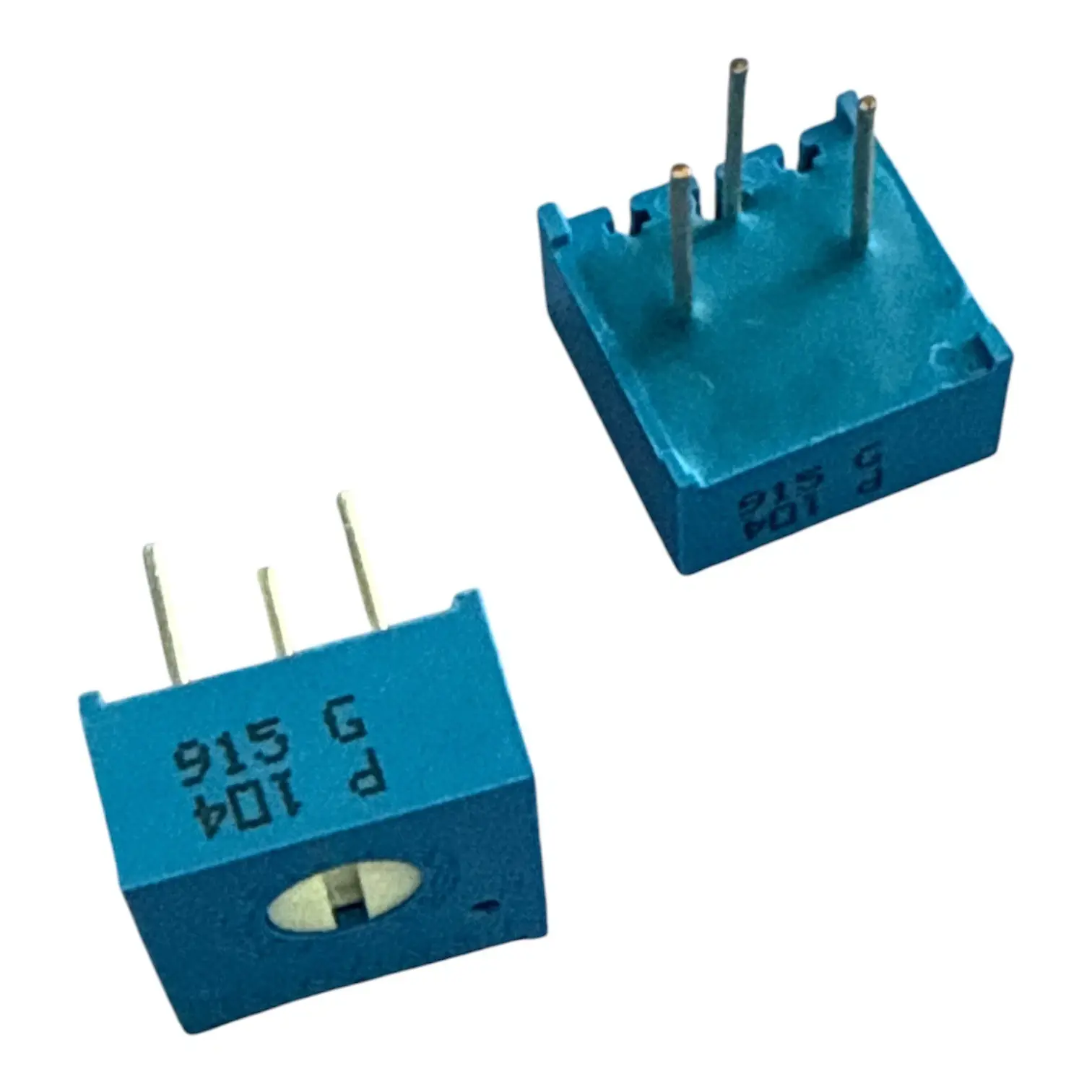 1 Piece Bourns Trimmer Resistor 100K 100 K ohms 100 KOHM Single Turn Top Cross