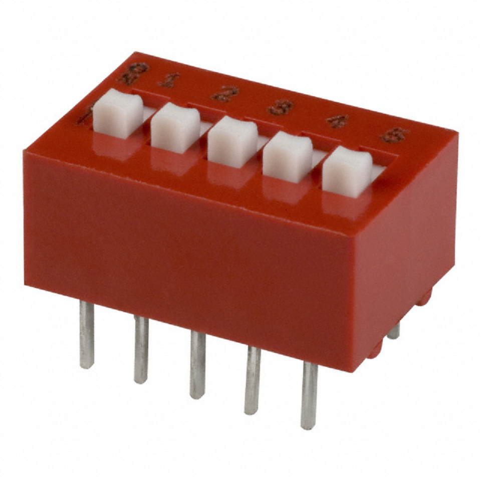 1 PCS 5 POSITION DIP Switches SIP Switches SPST 5 switch POS ORIGINAL OEM PARTS