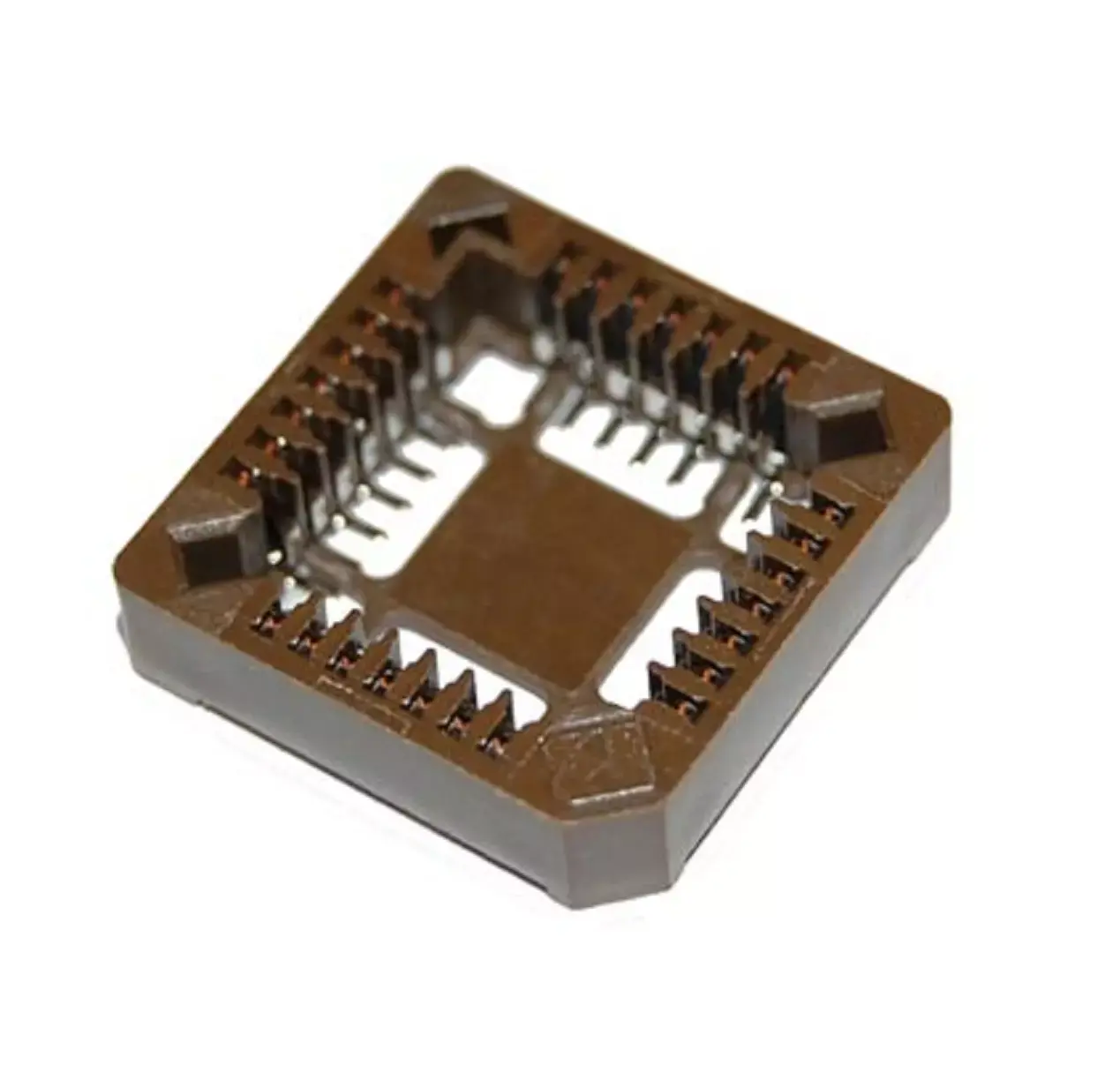 2 PCs AMP 28 pin 28PLCC IC Socket SMD SM FOR PLCC-28 ORIGINAL OEM PARTS