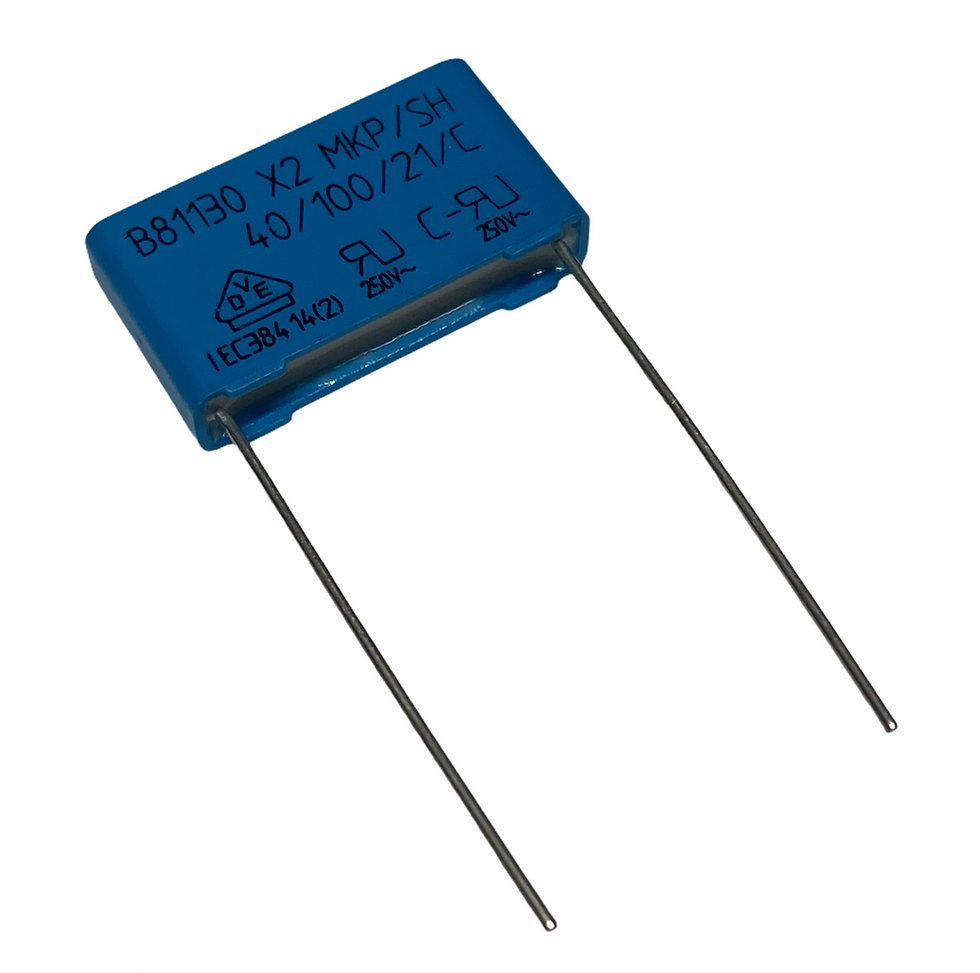 5PCs EPCOS CAP 0.15UF 275V AC RFI Suppression Polypropylene Metallized CAPACITOR