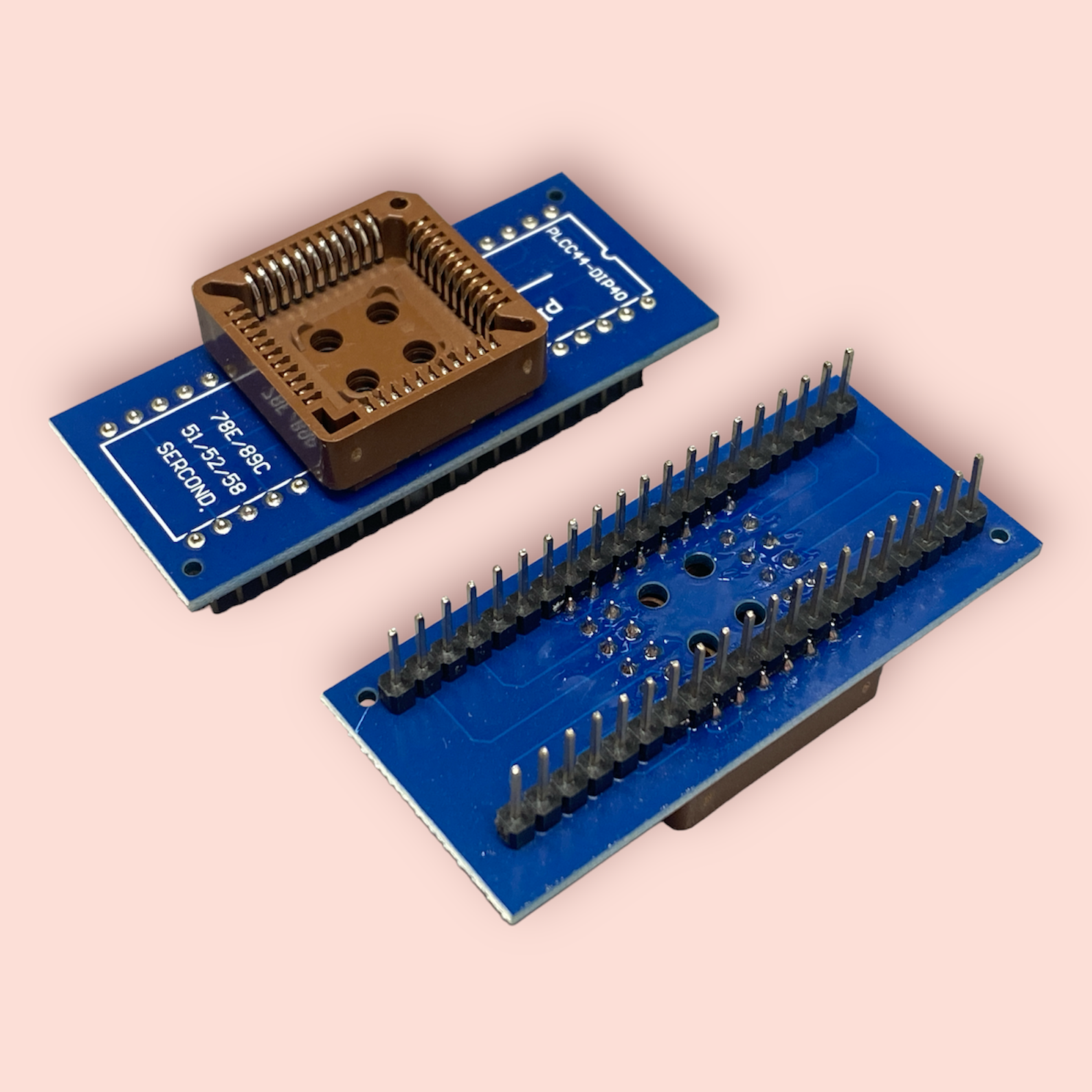 1 PCs PLCC44 to DIP40 EZ USB Universal Programmer IC Adapter Tester Socket