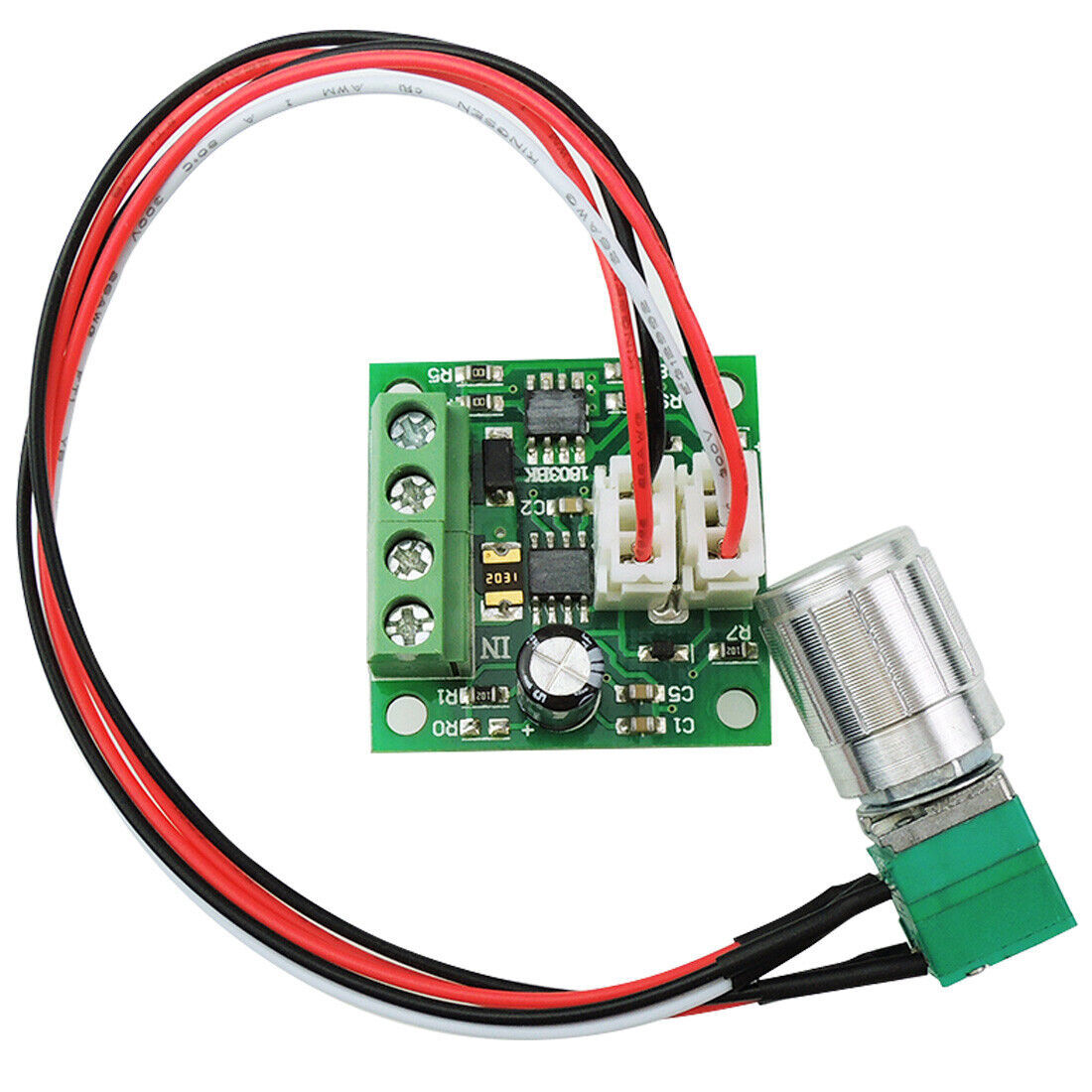 Speed Control Switch 1.8V-15V 2A PWM DC Motor Speed Controller Adjustable