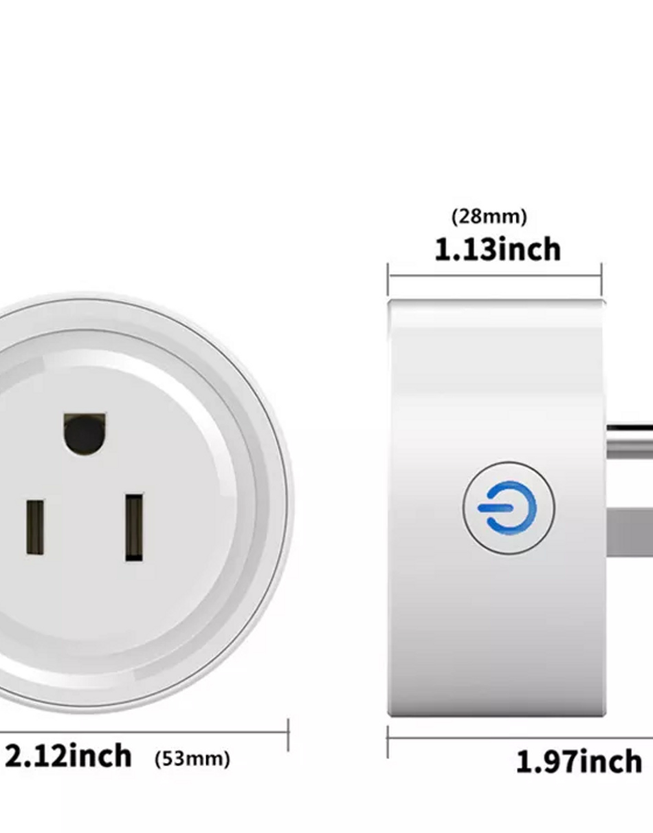 WIFI Smart Life Plug Remote Control Socket Work with Tuya APP Alexa Google Home