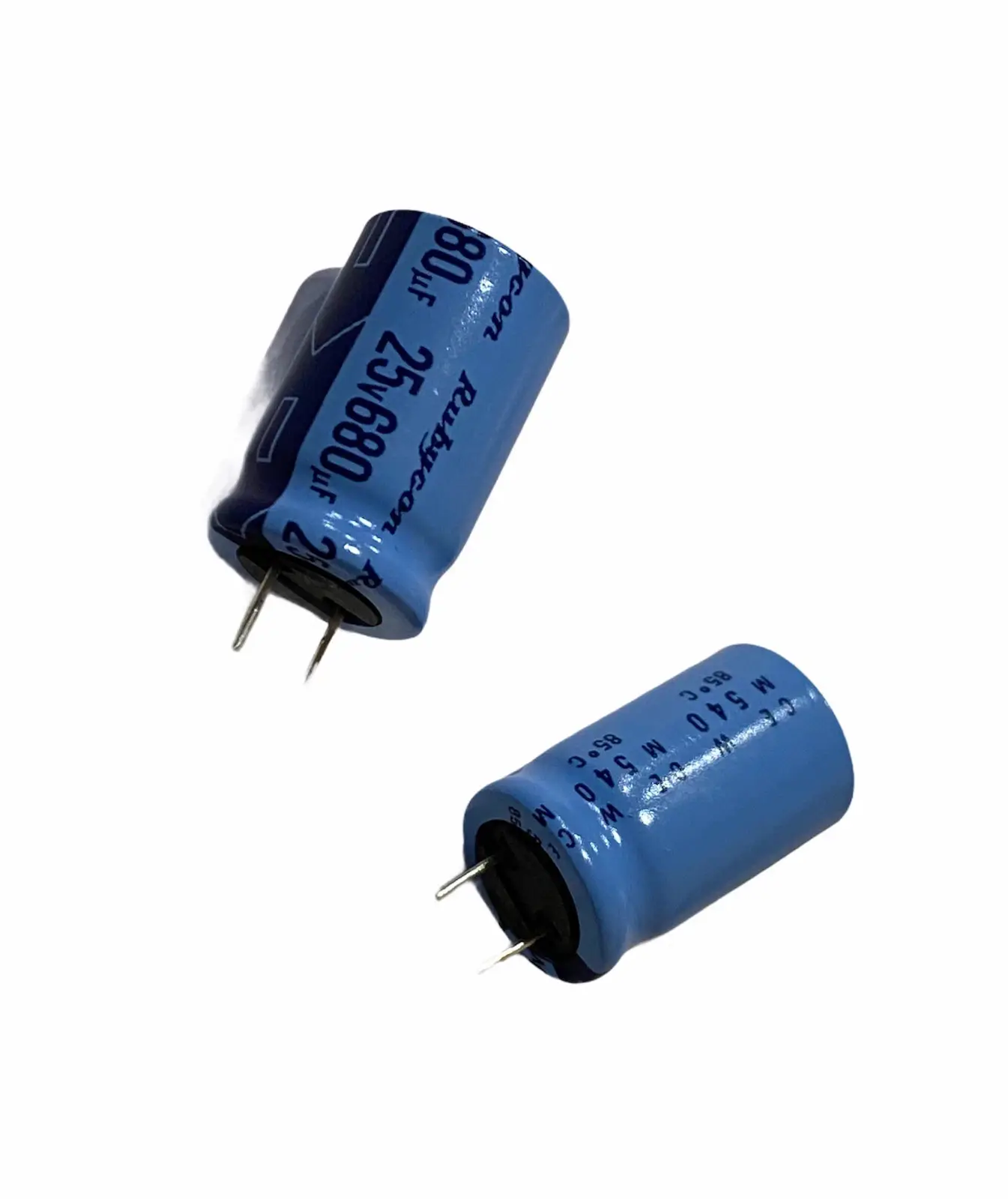 Rubycon CAP 25V 680uF 680MF Radial Capacitor 5mm legs length