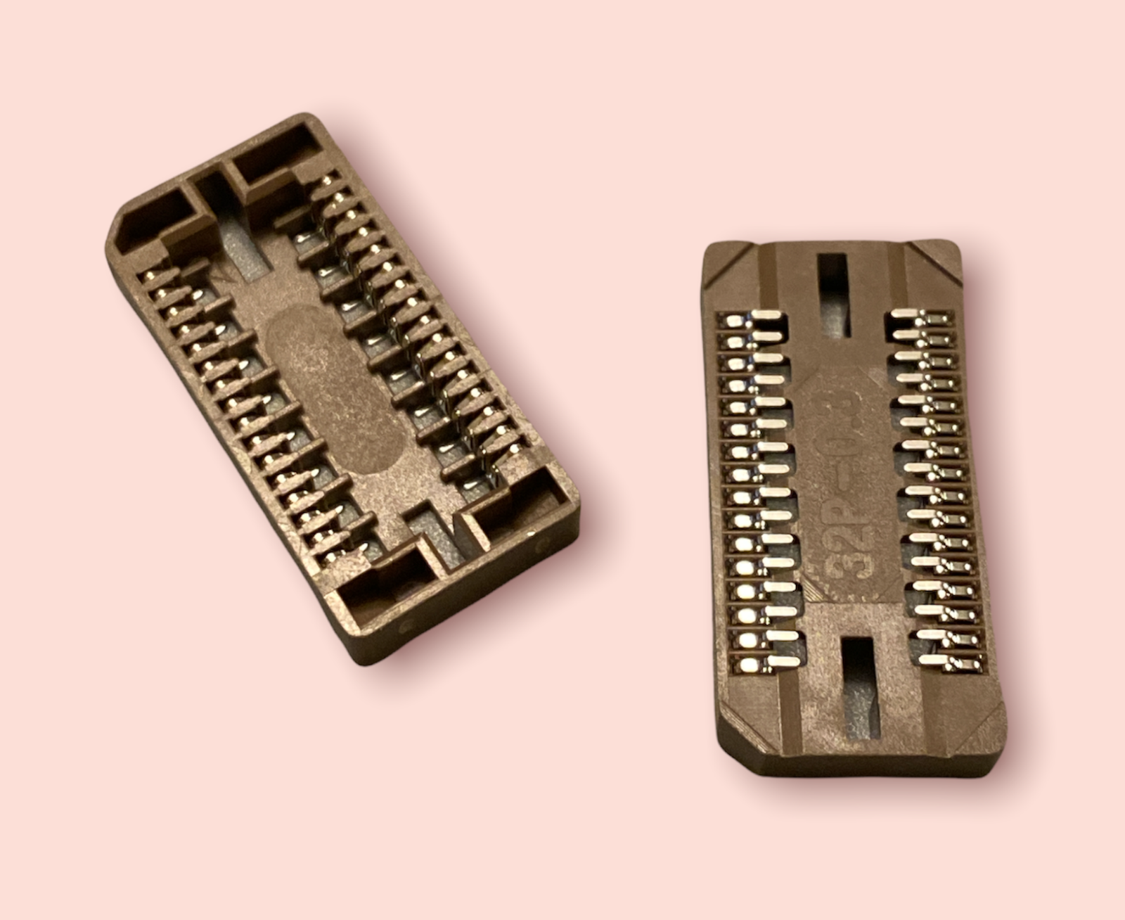 SM SMT 32 PINS 32 Pin SOJ SOJ-32 SOJ32 IC Socket SMD 0.3"  ROW SPACE