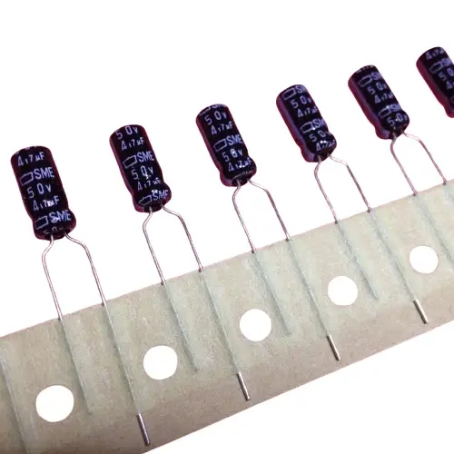 NIPPON 50V 4.7uF AL Capacitor Leaded
