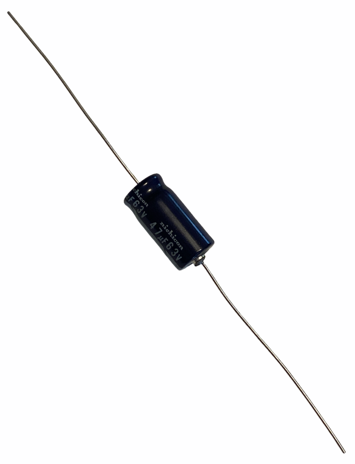 1 Piece Nichicon AL POLAR Capacitor 63V 47UF 47MF AXIAL CAP ORIGINAL OEM PARTS