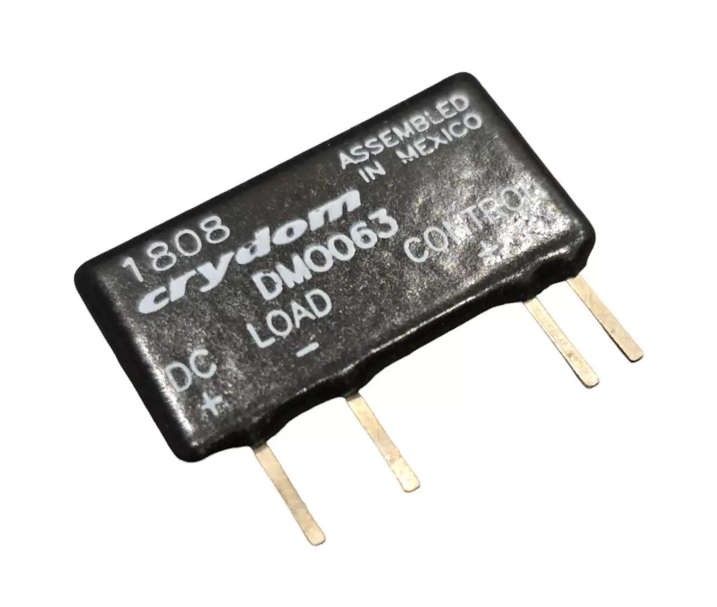 5 PCS CRYDOM DMO063 DMOO63 DM0063 Solid State Relay 3V-10V Control SIP-4 60V 3A