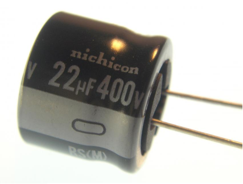 Nichicon AL Cap Radial 400V 22uF 22MF