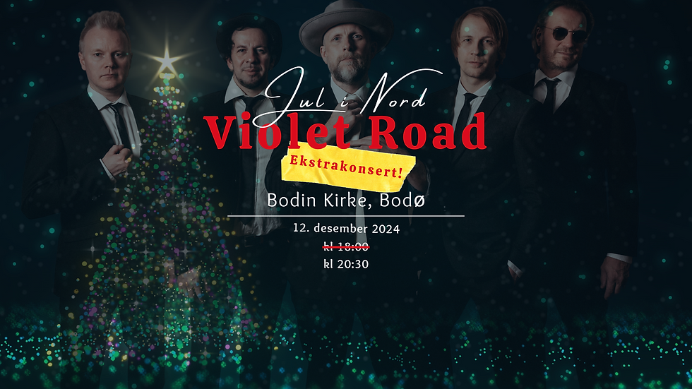 JUL I NORD - BODIN KIRKE BODØ EKSTRAKONSERT [UTSOLGT]