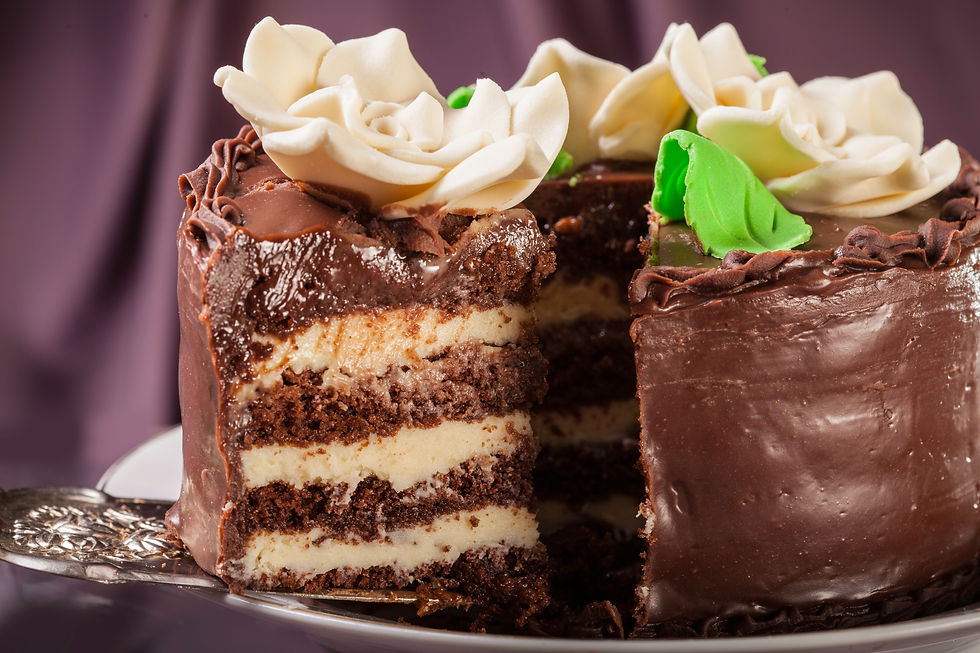 Bolo Personalizado com Trufa Branca