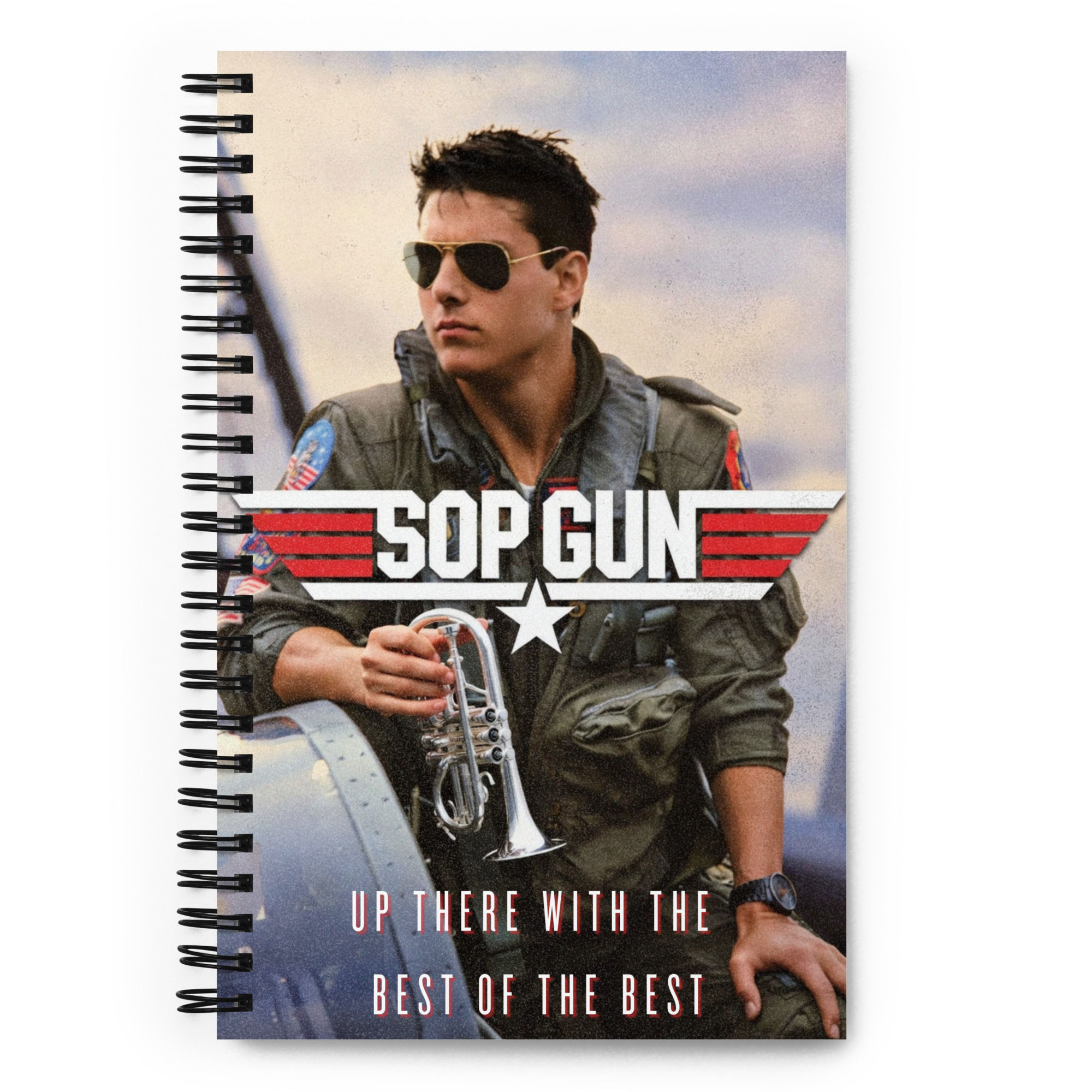 SOP GUN Spiral notebook