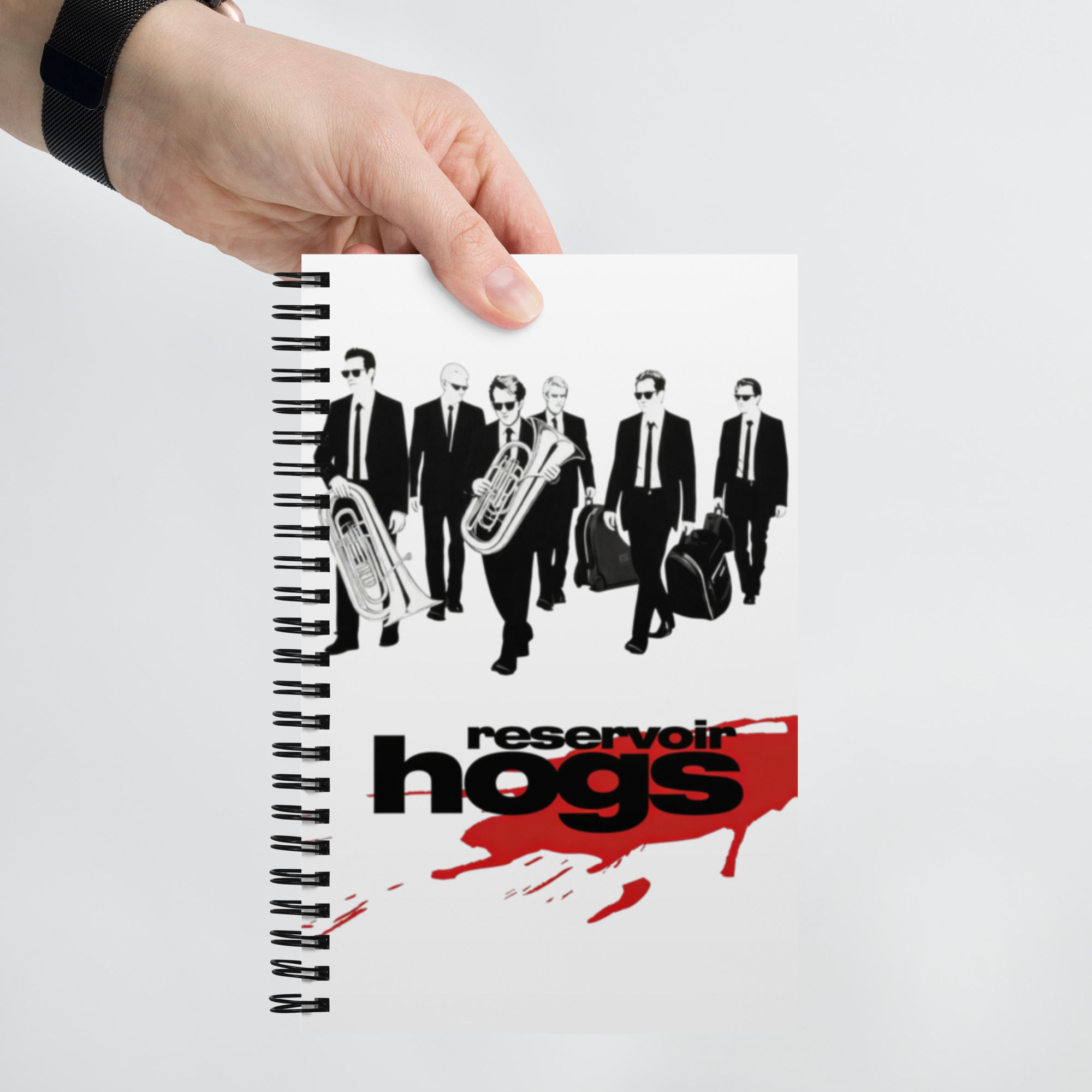 RESERVOIR HOGS spiral notebook