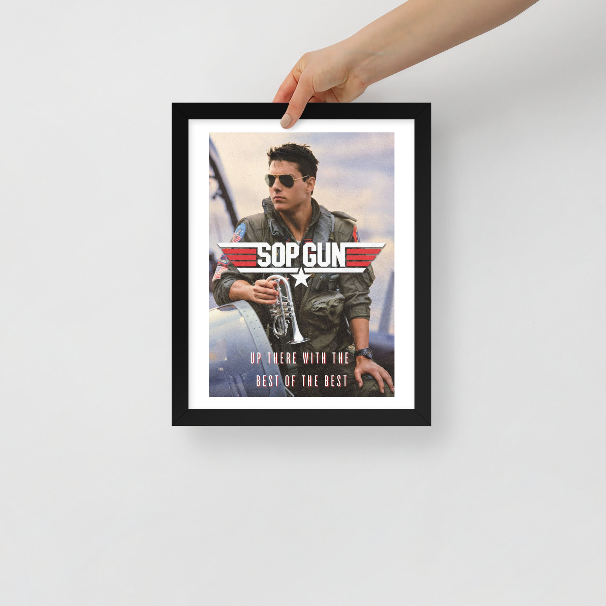 SOP GUN Framed Poster