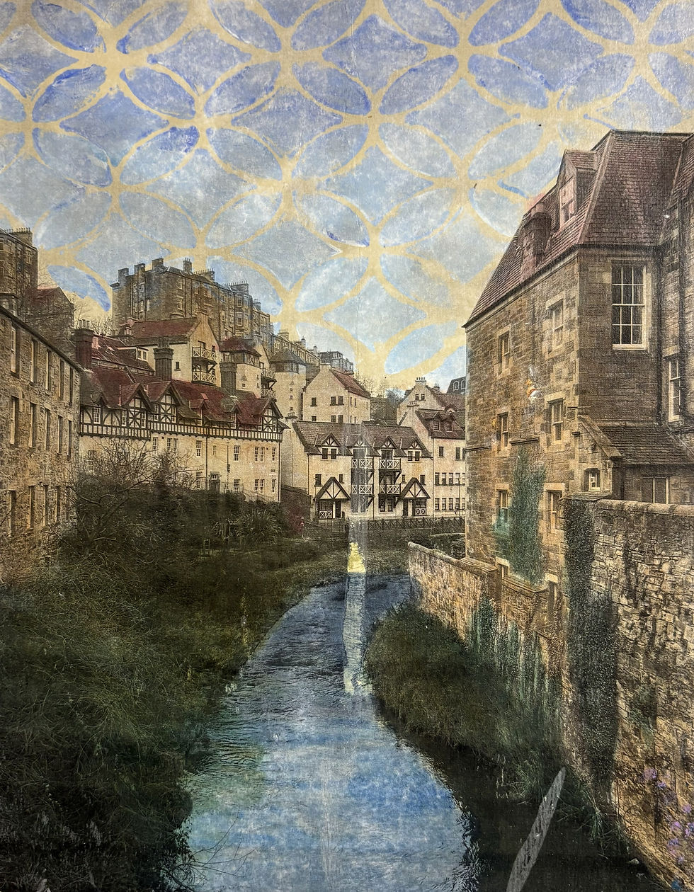 buildings on a canal in Europe