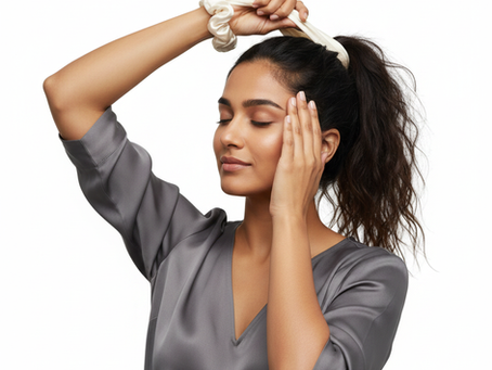 If your hairstyle leaves your scalp sore, loosen it — tension can look like hair fall long before people connect the two