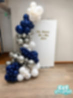 Private event balloon decorations London for Mr & Mrs Jones