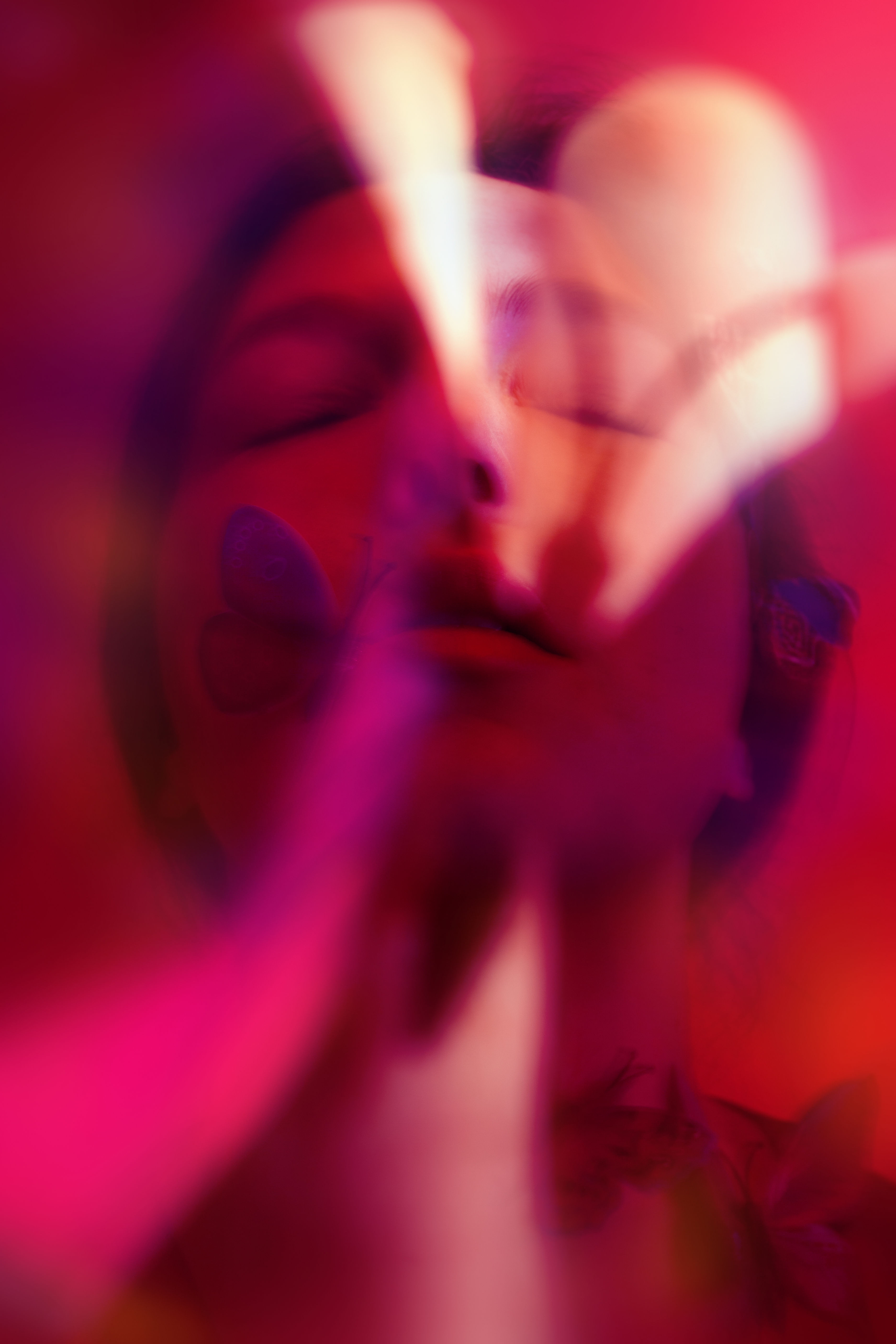 A Dreamer's Metamorphosis no1, a limited edition artwork of 50 by Esther Heleen, printed on Fuji Crystal Archive Pearl and framed in black oak wood.