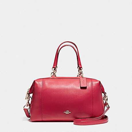 Thumbnail: LENOX SATCHEL IN PEBBLE LEATHER COACH F59325