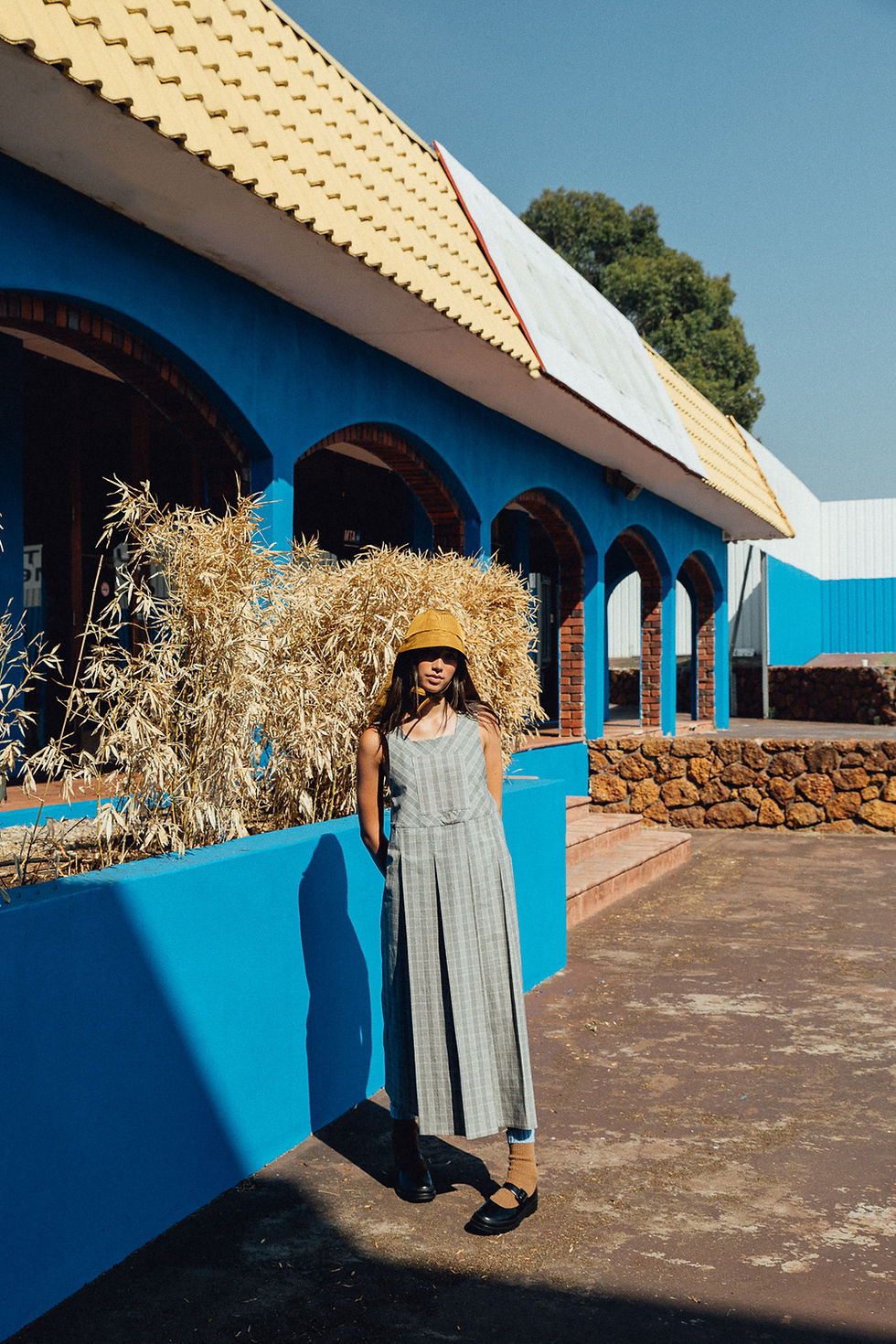 Thumbnail: The Garden Hat - Woodgrain Taffeta