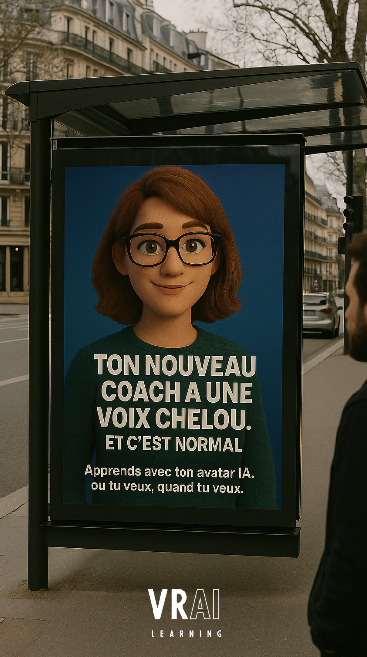 Formation professionnelle immersive et collaborative avec avatars IA  - VRAI Learning 