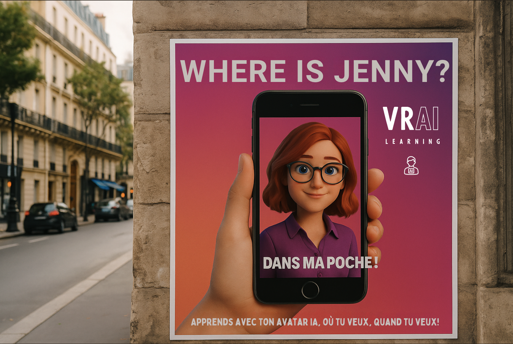 Avatar conversationnel IA pour la formation professionnelle immersive