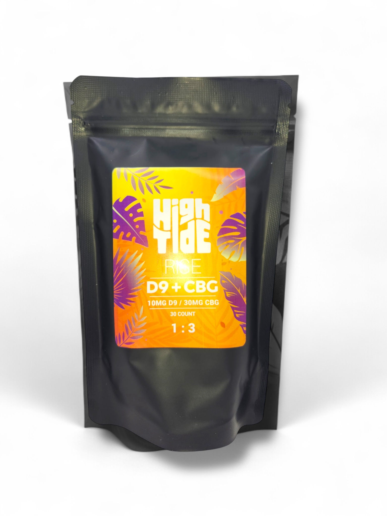 High Tide 3:1 CBG:D9 THC Gummies - 30 Count