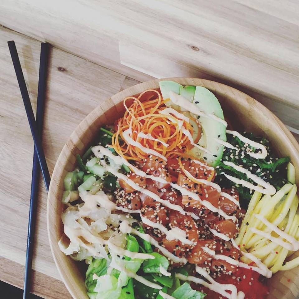 Arranged Food and Objects