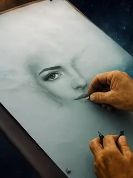Sketched by the Universe: A Song Born Under the Stars