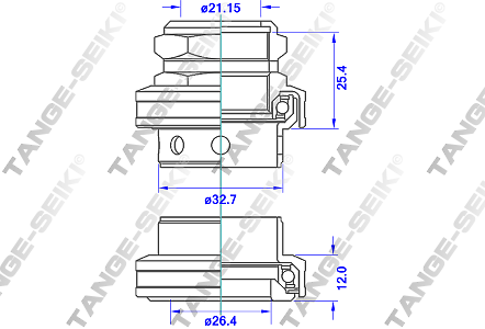 Thumbnail: TANGE MX125 [C.P. RED]