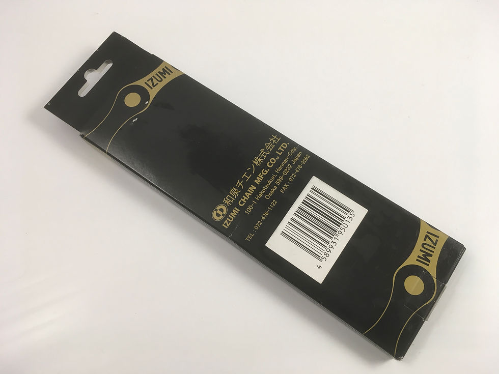 Thumbnail: IZUMI CHAIN 1/8" [BLACK/GOLD]