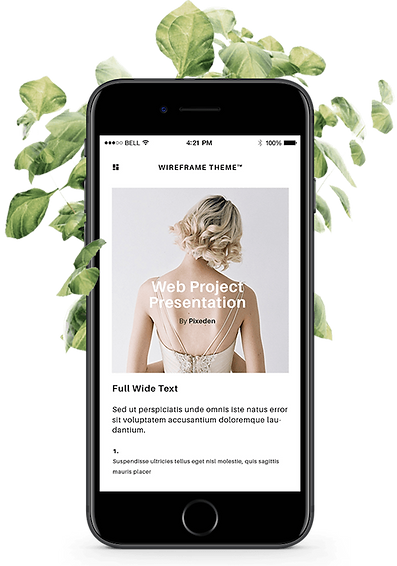 MindsAi - Website Design Mockup - Mobile | Vancouver Island BC