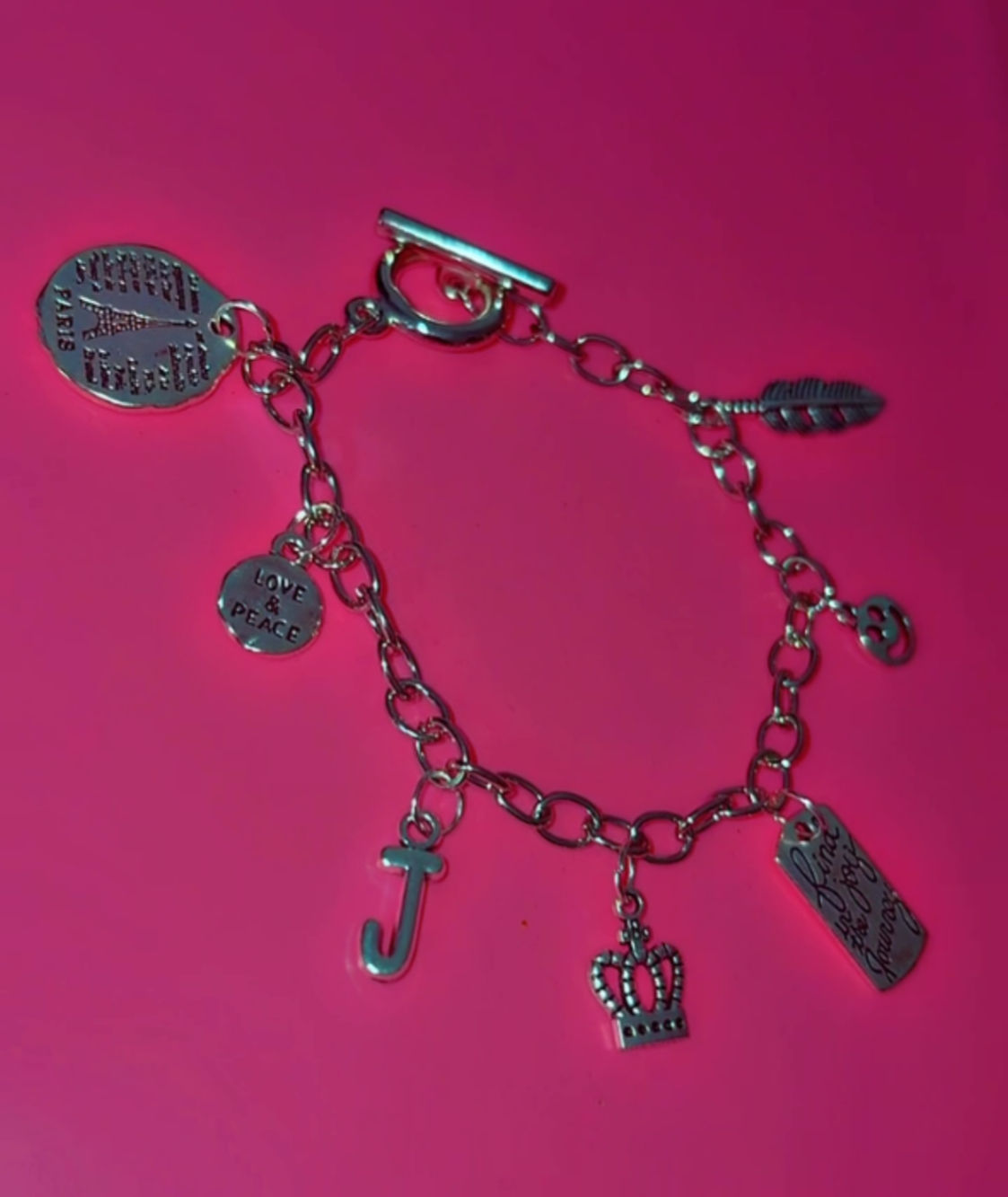 Bloom Charm Bar Bracelet 