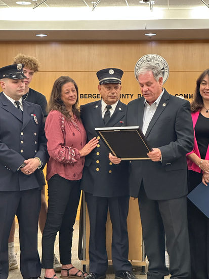 John Pecoraro 50th Anniversary with Paramus Rescue