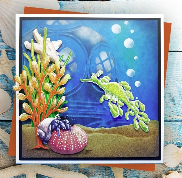 Thumbnail: Treasures Of The Deep 8in x 8in Paper Pad