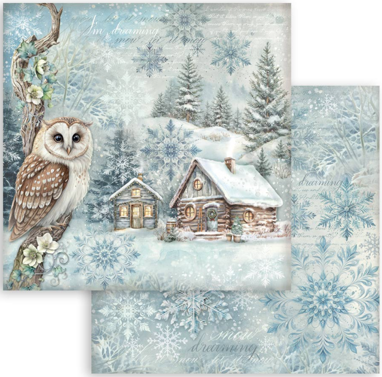 Thumbnail: The Owl's House Scrapbooking Pad 8"X8"