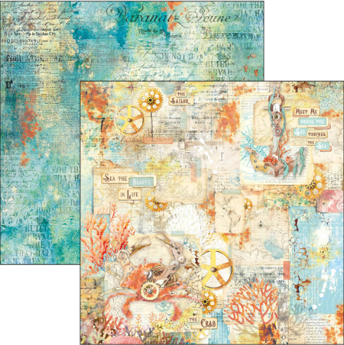 Thumbnail: Coral Reef Paper Pad 12"x12"