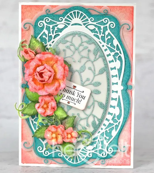 Thumbnail: Fancy Classic Oval Frame Die