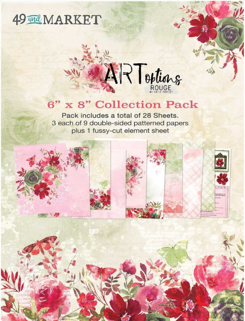 ARToptions Rouge – 6×8 Collection Paper Pack