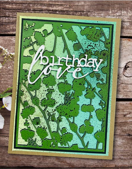 Thumbnail: Wildflower Background Die Set