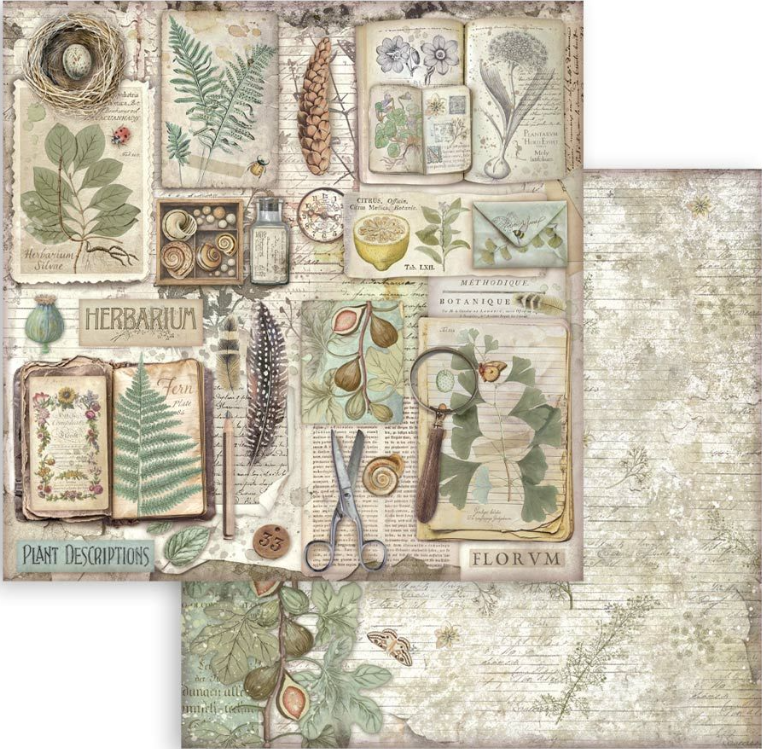 Thumbnail: Herbarium Silvae Scrapbooking Pad 12"x12"