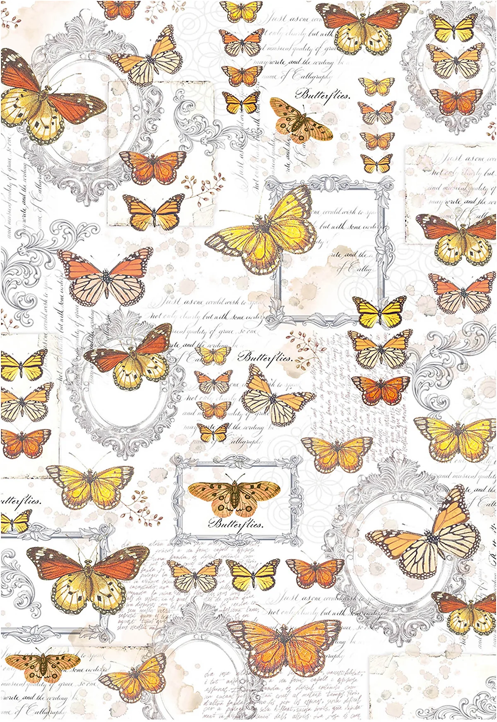 Thumbnail: Enchanted Land Vellum Paper Patterns  A4
