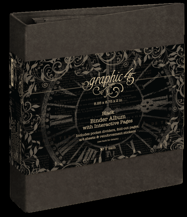 Binder Album with Interactive Pages – Black