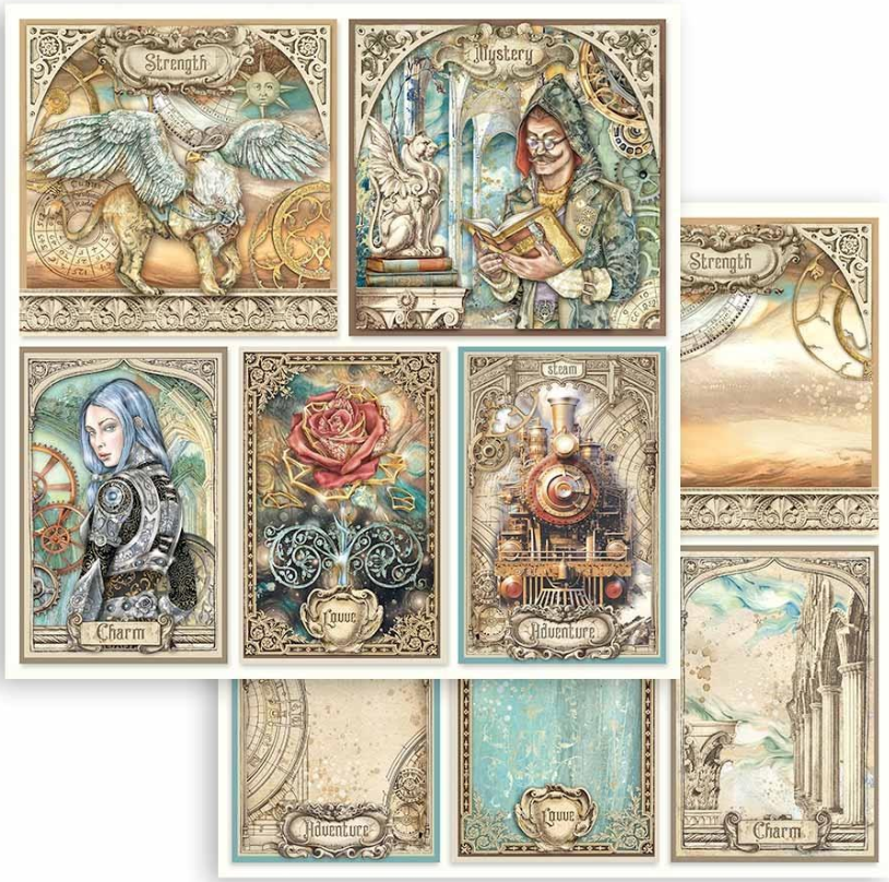 Thumbnail: Sir Vagabond In Fantasy World 8"X8" Paper Pad