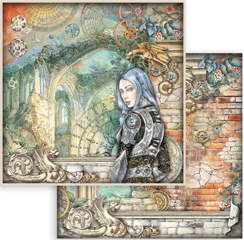 Thumbnail: Sir Vagabond In Fantasy World 8"X8" Paper Pad